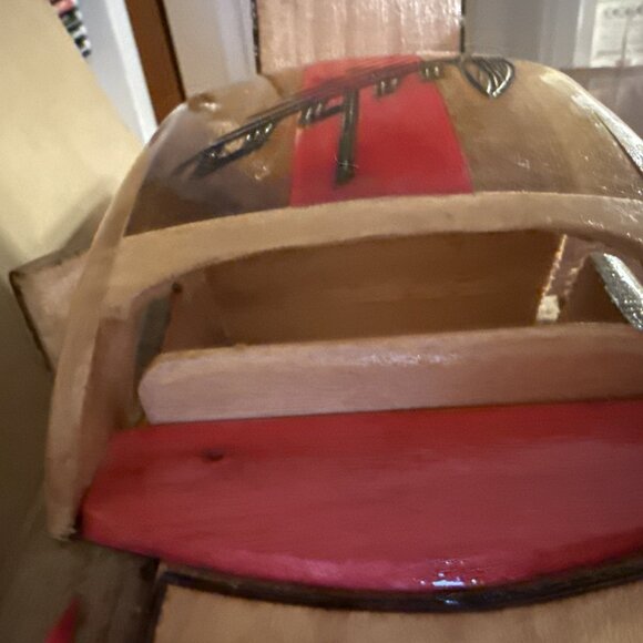 Vintage Wooden Handmade Classic Car Model Cadillac - Picture 7 of 16